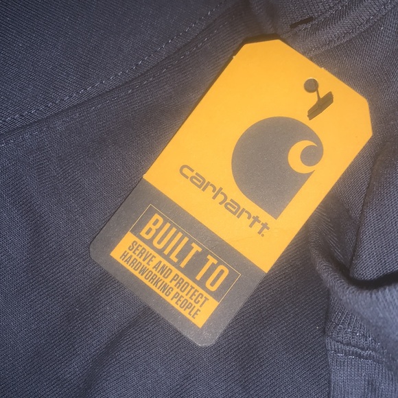 (1788) Carhartt Men's Loose Fit Heavyweight Short-Sleeve Pocket T-Shirt - Picture 7 of 8